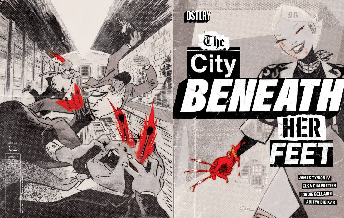 CITY BENEATH HER FEET #1 2ND PTG CHARRETIER