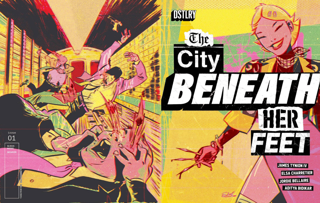 CITY BENEATH HER FEET #1 3RD PTG CHARRETIER