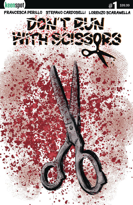 DONT RUN WITH SCISSORS #1 CVR E CARDOSELLI METAL