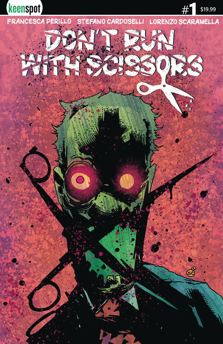 DONT RUN WITH SCISSORS #1 CVR F CARDOSELLI HOLOFOIL