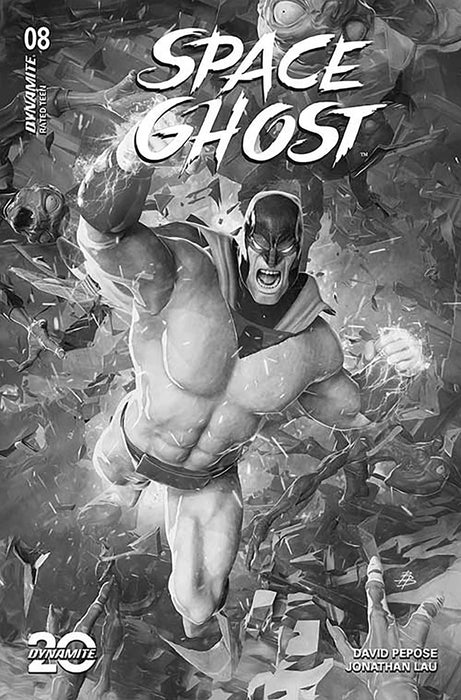 SPACE GHOST #8 CVR N 5 COPY FOC INCV BARENDS B&W