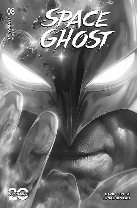 SPACE GHOST #8 CVR O 7 COPY FOC INCV MATTINA B&W