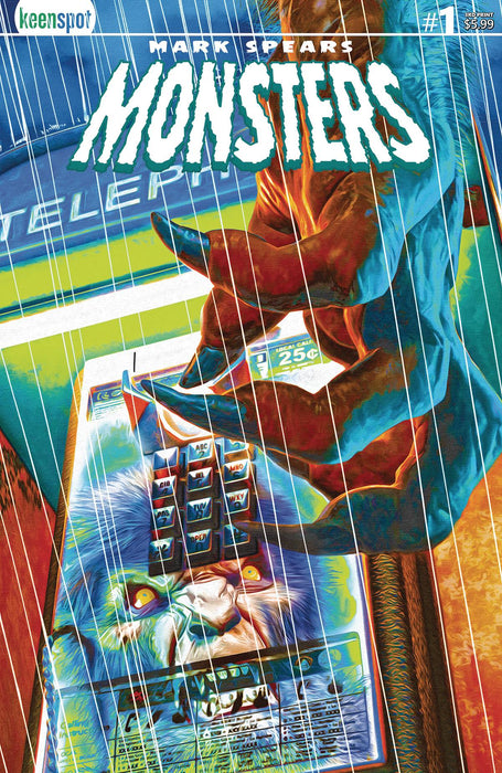 MARK SPEARS MONSTERS #1 3RD PRINT CVR A TELEPHONE LINE