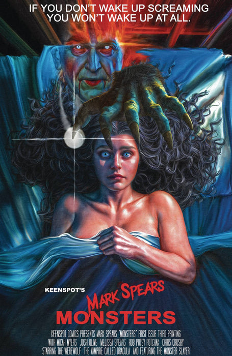 MARK SPEARS MONSTERS #1 3RD PRINT CVR B 20 COPY INCV