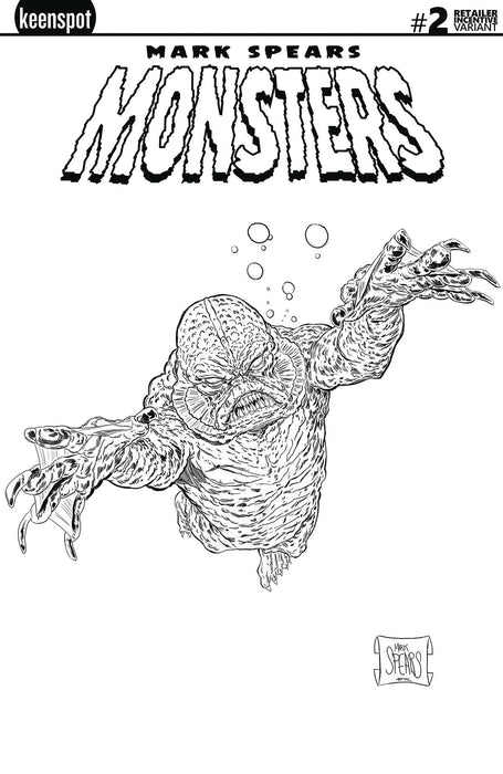 MARK SPEARS MONSTERS #2 2ND PRINT CVR B 20 COPY INCV