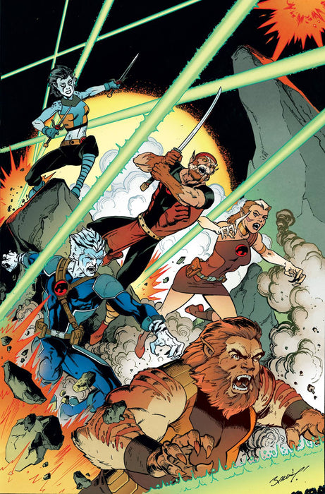 THUNDERCATS LOST #1 CVR M 15 COPY INCV BAGLEY FOIL VIRGIN
