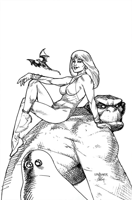 HERCULOIDS #2 CVR Q 15 COPY INCV LINSNER LINE ART VIRGIN