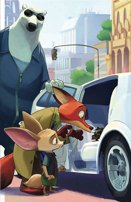 ZOOTOPIA #3 CVR G 10 COPY INCV STORYBOOK ART VIRGIN