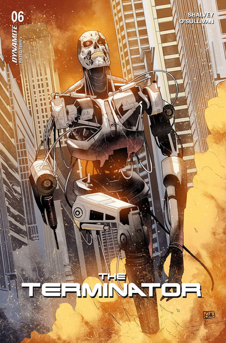 TERMINATOR #6 CVR H 10 COPY INCV GALMON FOIL