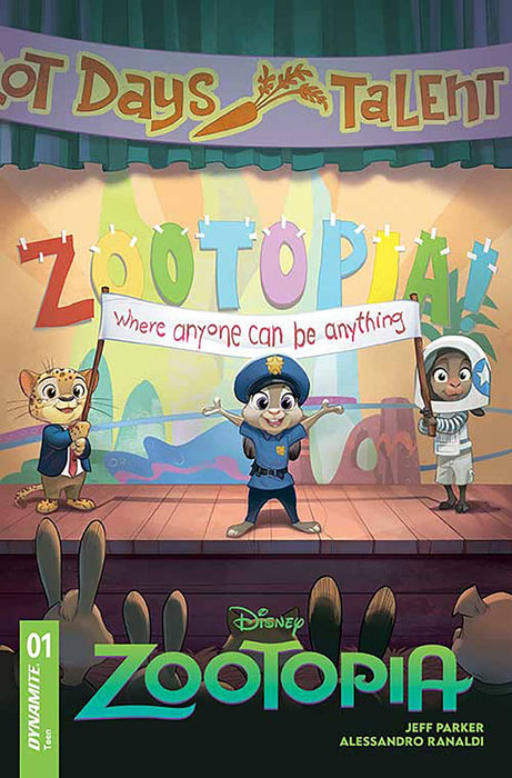 ZOOTOPIA #1 CVR U 5 COPY FOC INCV STORYBOOK TRADE DRESS FOIL