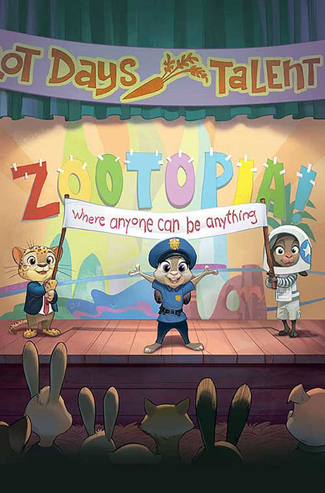 ZOOTOPIA #1 CVR W 7 COPY FOC INCV STORYBOOK VIRGIN FOIL