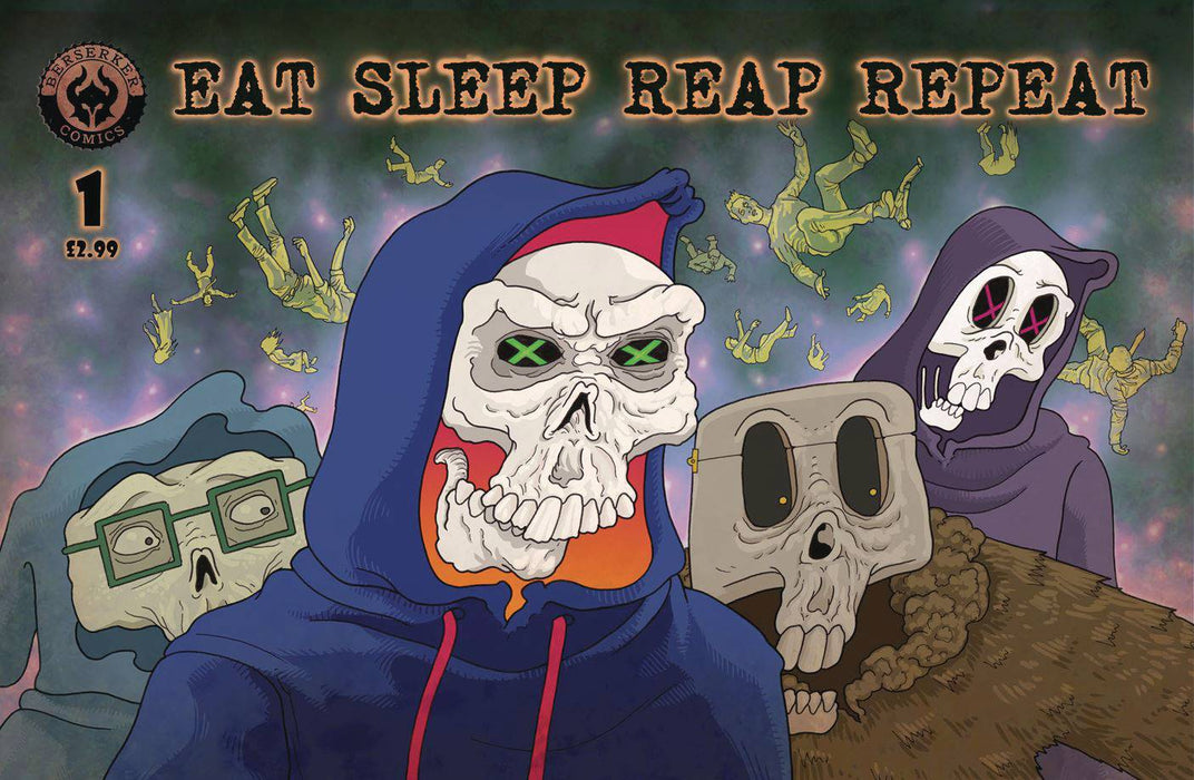 EAT SLEEP REAP REPEAT VOL 2 #1 CVR B SKETCHED ED