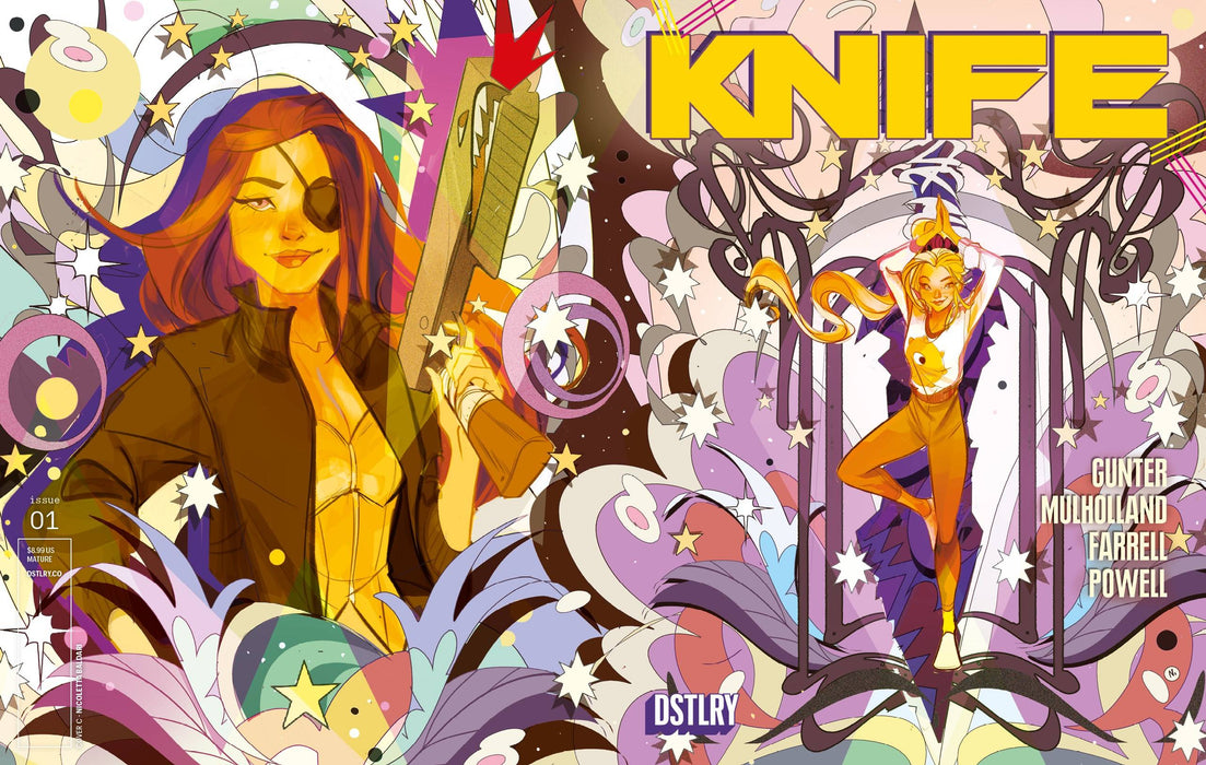 KNIFE #1 CVR C 10 COPY INCV BALDARI