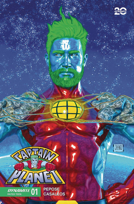 CAPTAIN PLANET #1 CVR K 10 COPY INCV SPEARS FOIL