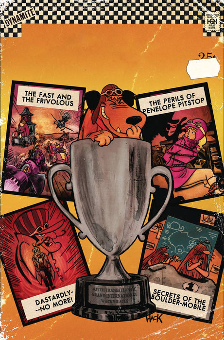 GIANT-SIZE WACKY RACES #1 CVR H 15 COPY INCV HACK VIRGIN