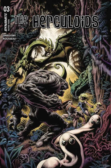 HERCULOIDS #3 CVR D HOLTZ