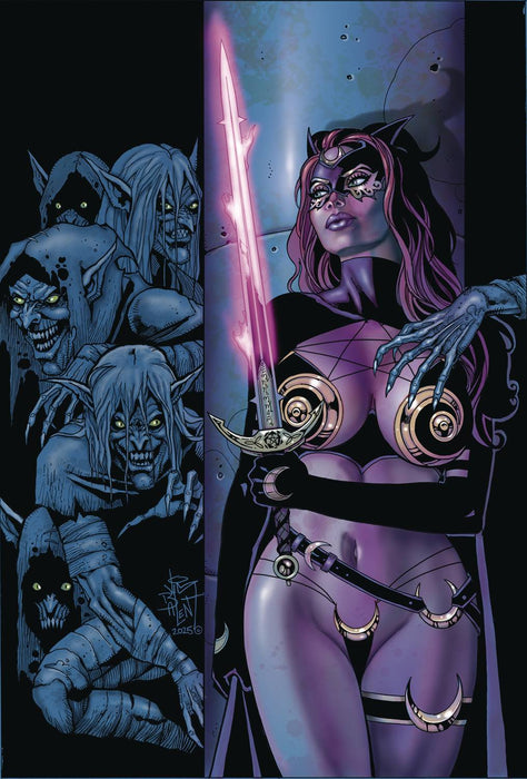 TAROT WITCH OF THE BLACK ROSE #145 10 COPY INCV