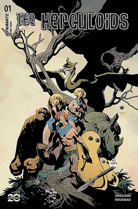 HERCULOIDS #1 CVR ZF 10 COPY FOC INCV MIGNOLA FOIL