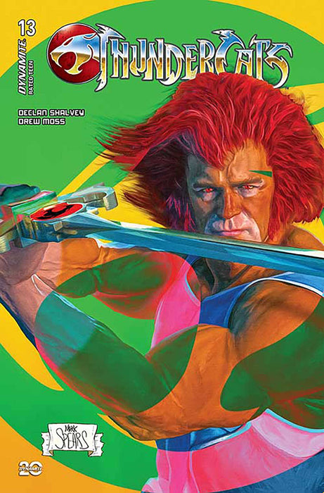 THUNDERCATS #13 CVR Z 7 COPY FOC INCV SPEARS GREEN BACKGROUND