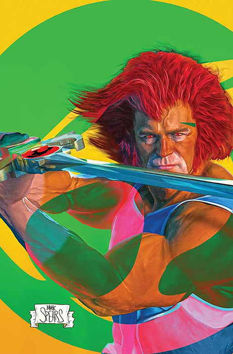 THUNDERCATS #13 CVR ZB 10 COPY FOC INCV SPEARS GREEN BACKGROUND FOIL VIRGIN