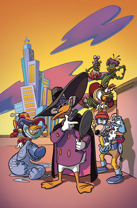 DARKWING DUCK #4 CVR F TAD STONES METAL VIRGIN VAR