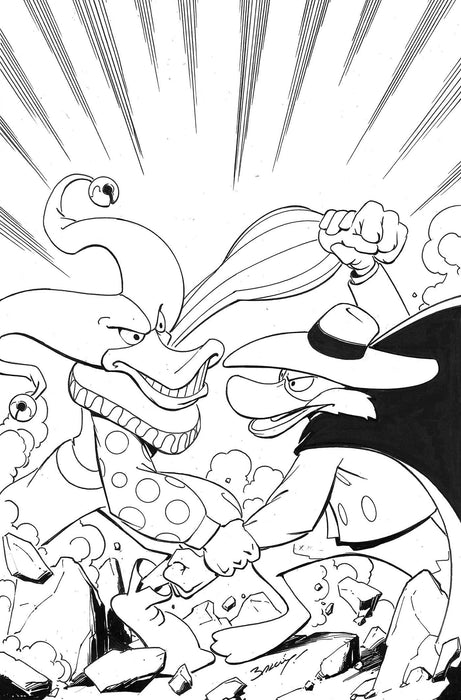 DARKWING DUCK #4 CVR L 15 COPY INCV BAGLEY LINE ART VIRGIN