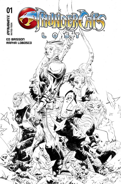 THUNDERCATS LOST #1 CVR V 7 COPY FOC INCV LEE LINE ART