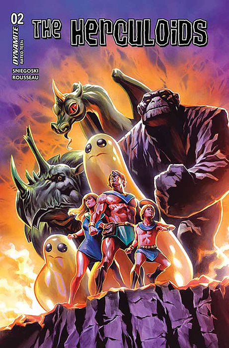 HERCULOIDS #2 CVR Y 10 COPY FOC INCV MASSAFERA FOIL