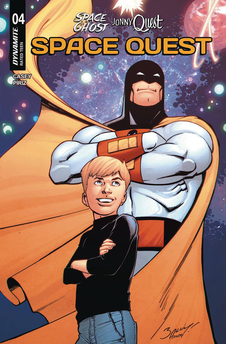 SPACE GHOST JONNY QUEST SPACE QUEST #4 CVR H INC 1:10 MARK BAGLEY ORIGINAL VAR