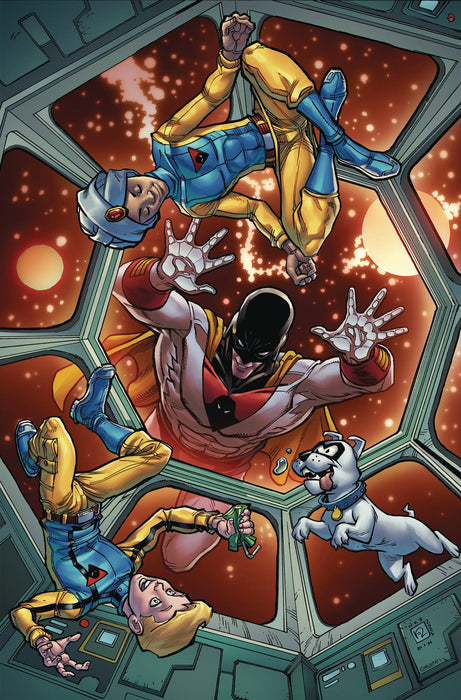 SPACE GHOST JONNY QUEST SPACE QUEST #4 CVR I INC 1:10 CHAD HARDIN VIRGIN VAR