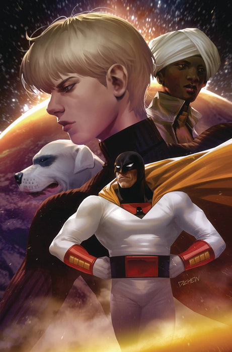 SPACE GHOST JONNY QUEST SPACE QUEST #4 CVR M INC 1:15 DERRICK CHEW VIRGIN VAR