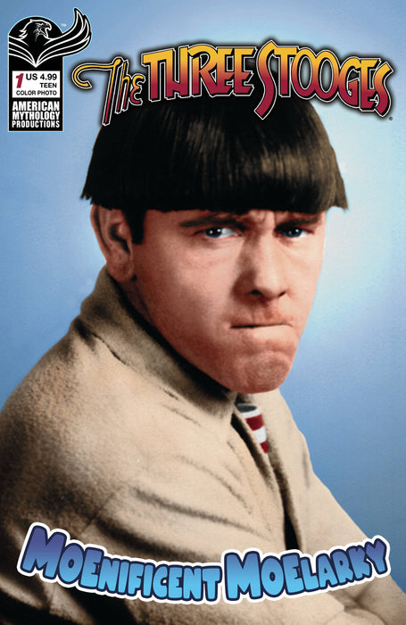 THREE STOOGES MAGNIFICENT MOELARKY #1 CVR B COLOR PHOTO VAR