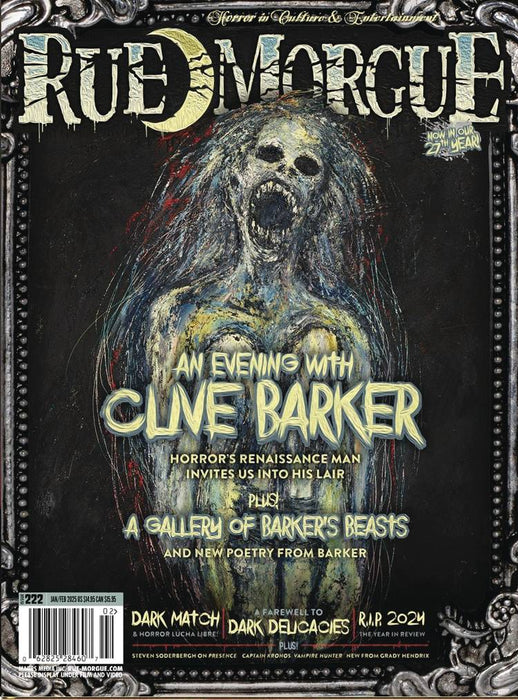 RUE MORGUE MAGAZINE #225
