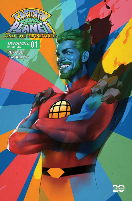 CAPTAIN PLANET #1 CVR V FOC 10 COPY INCV OLIVER FOIL