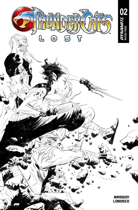 THUNDERCATS LOST #2 CVR T FOC 7 COPY INCV LEE LINE ART