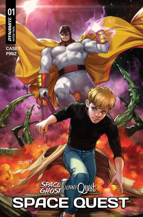 SPACE GHOST JONNY QUEST SPACE QUEST #1 CVR Z FOC 7 COPY INCV CHEW FOIL