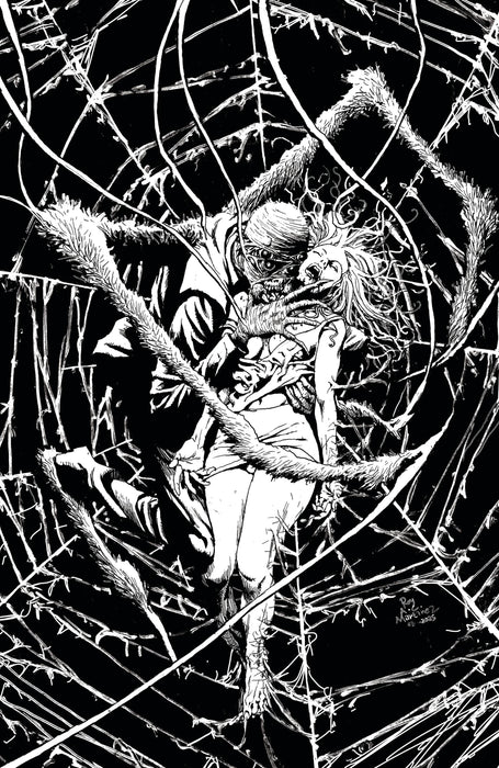 CONTEST OF CREATURES #1 CVR E B&W LTD ED VIRGIN ART
