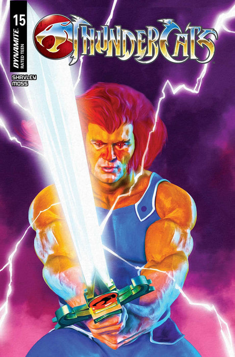 THUNDERCATS #15 CVR Z FOC 7 COPY INCV SPEARS PURPLE BACKGROUND FOIL