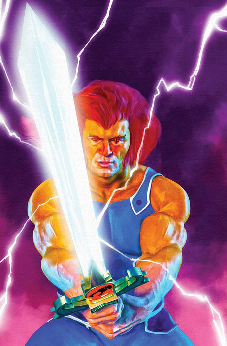 THUNDERCATS #15 CVR ZC FOC 15 COPY INCV SPEARS PURPLE BACKGROUND FOIL VIRGIN
