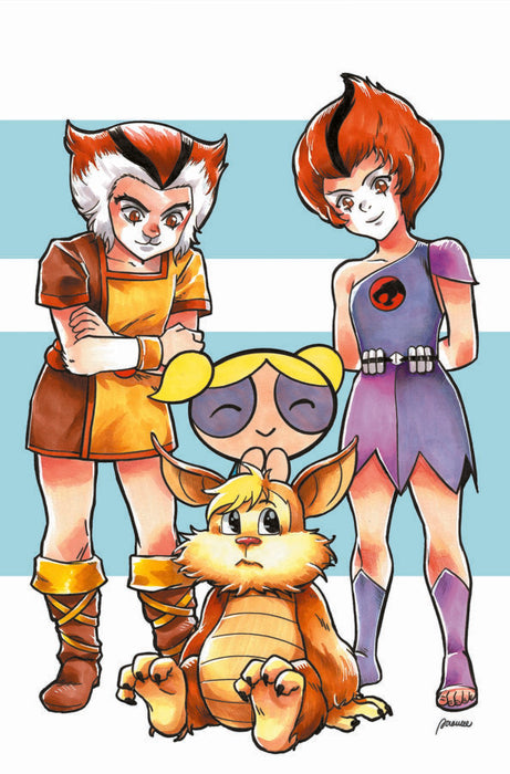 THUNDERCATS POWERPUFF GIRLS #2 CVR H 15 COPY INCV SAOWEE VIRGIN