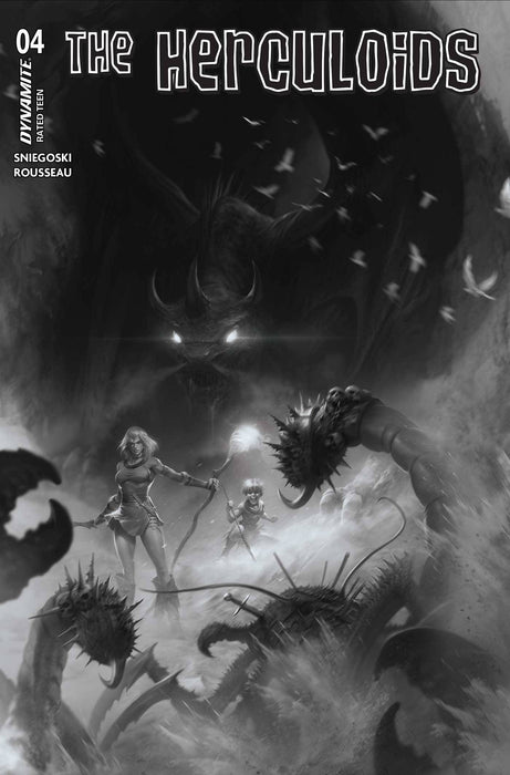 HERCULOIDS #4 CVR L FOC 7 COPY INCV MATTINA B&W
