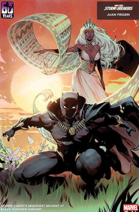 STORM: EARTH'S MIGHTIEST MUTANT #1 JUAN FRIGERI BLACK PANTHER VARIANT