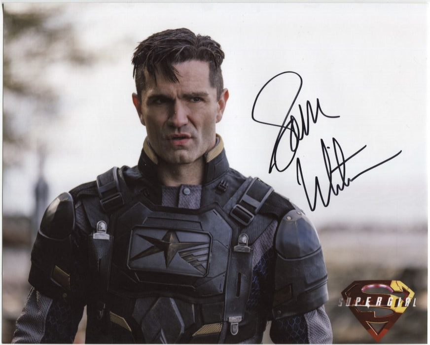Supergirl Photo #1 Signed by Sam Witwer