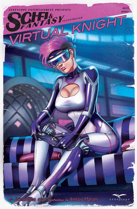 Sci-Fi Fantasy Illustrated: Virtual Knight Cover B – Derlis Santacruz