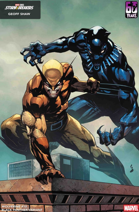 WOLVERINE (2024) #15 GEOFF SHAW BLACK PANTHER VARIANT