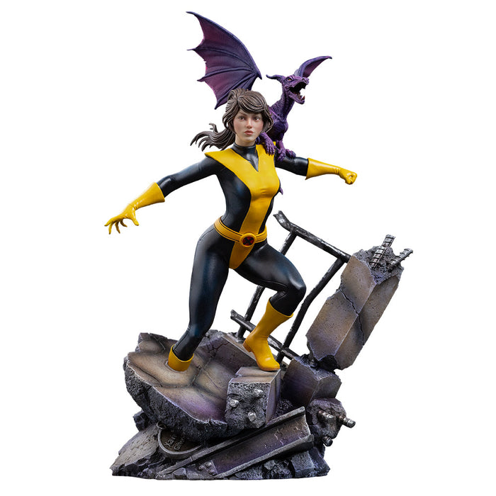 Statue Kitty Pride & Lockheed - X-Men Comics - BDS Art Scale 1/10 - Iron Studios