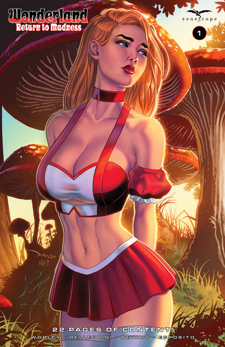 WONDERLAND RETURN TO MADNESS #1 (OF 3) CVR C DERLIS SANTACRUZ