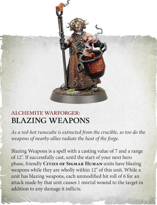 Warhammer AoS CITIES OF SIGMAR: FREEGUILD COMMAND CORPS | GRY I
