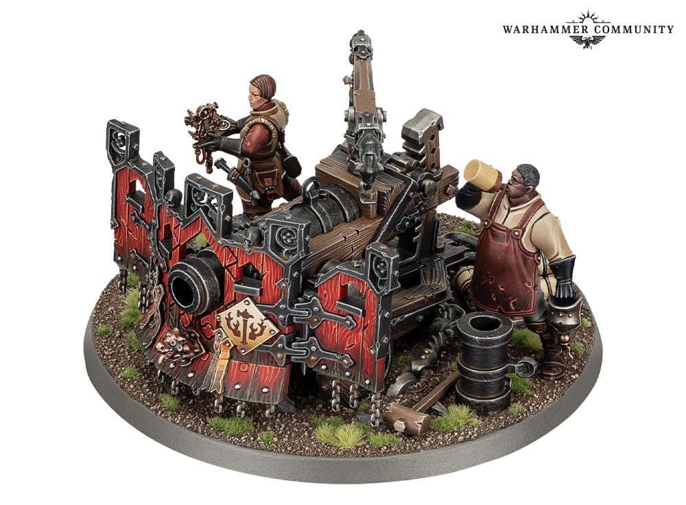 Warhammer CITIES OF SIGMAR: IRONWELD GREAT CANNON — Impulse Creations ...