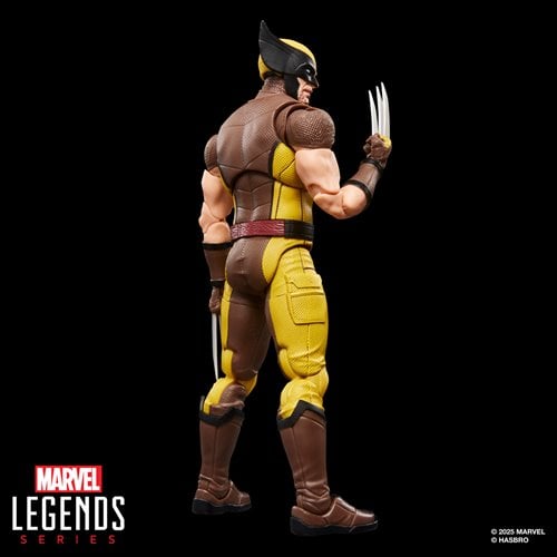 Deadpool & Wolverine Marvel Legends Wolverine (Brown Suit) 6-Inch Action Figure